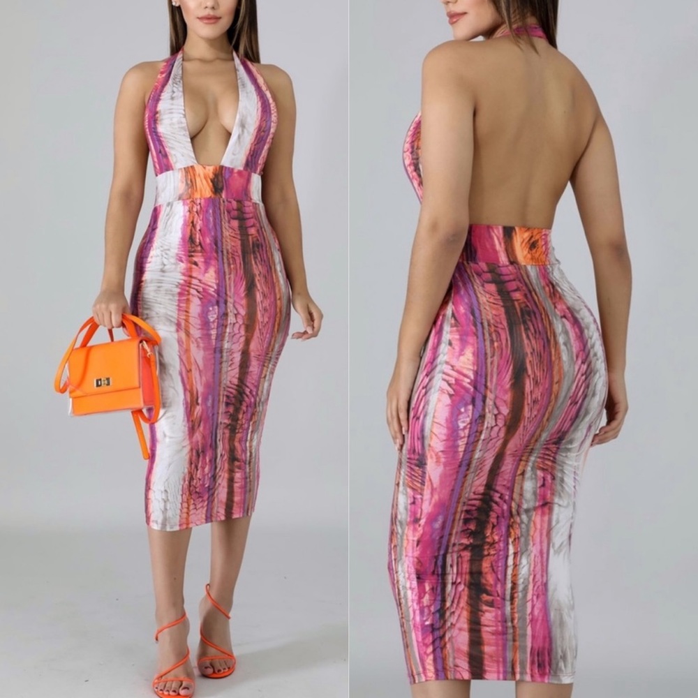 Halter Bodycon 👗